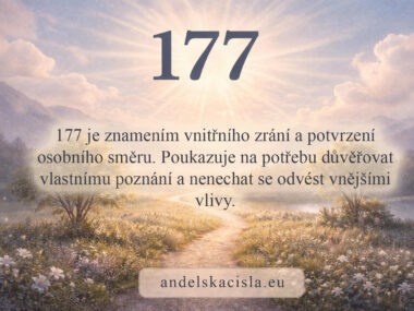 177 andělská čísla