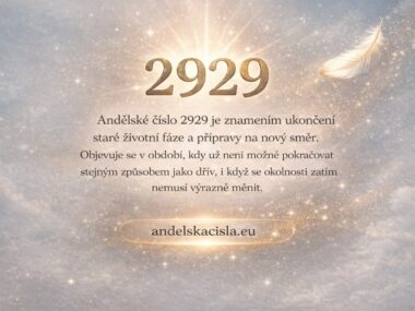 andělská čísla 2929
