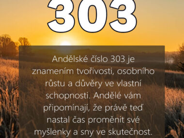 303 andělská čísla