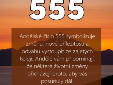 555 andělská čísla