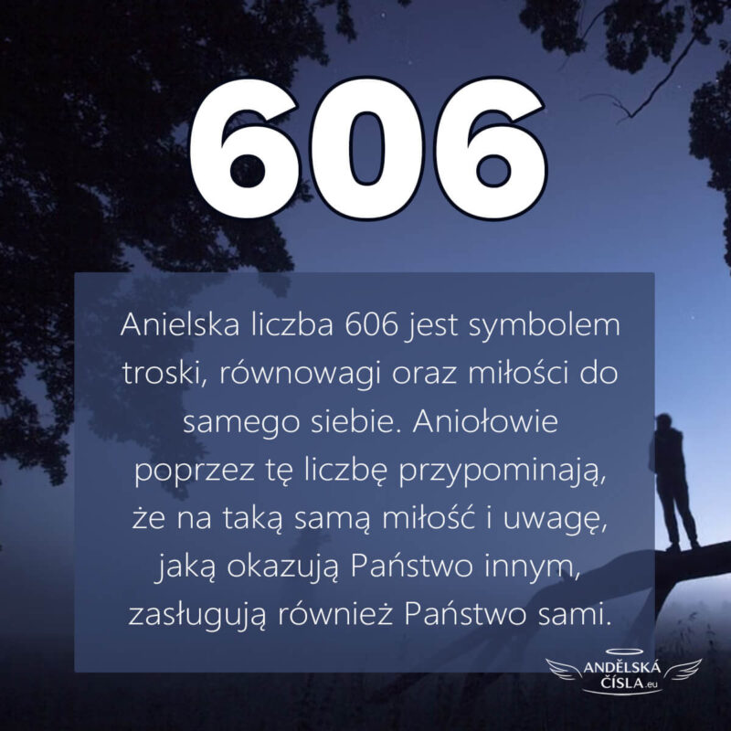 liczba anielska 606