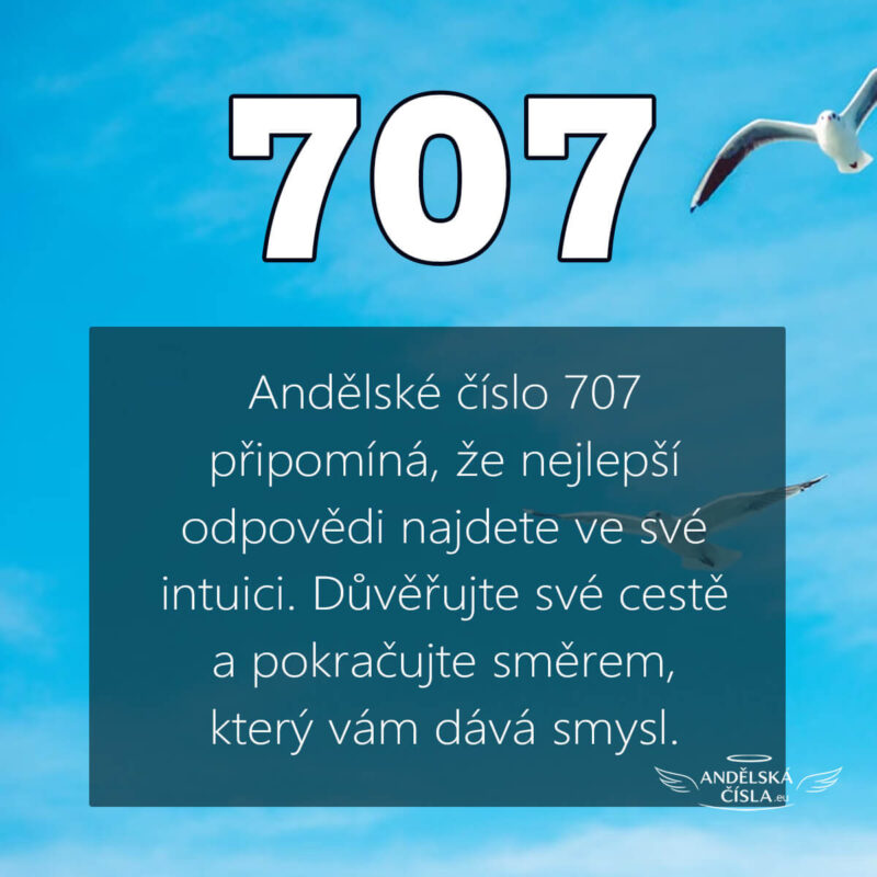 707 andělské číslo