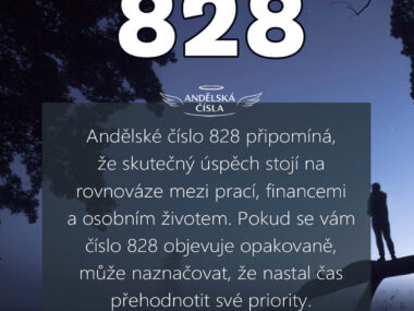 828 andělská čísla