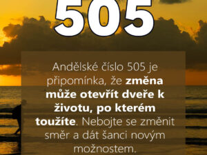 505 andělská čísla