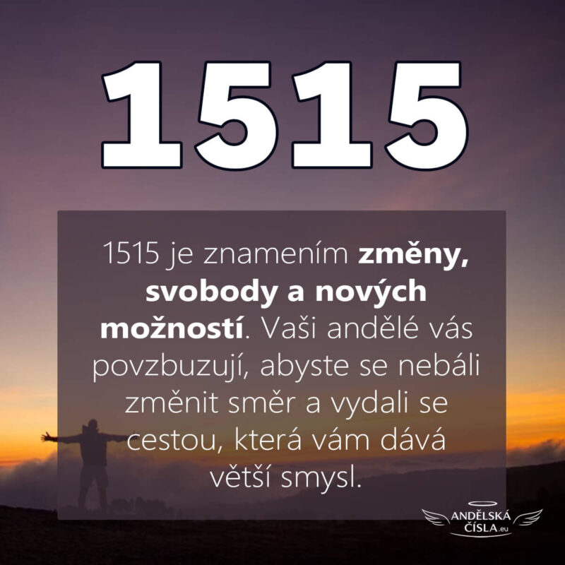 1515 andělská čísla