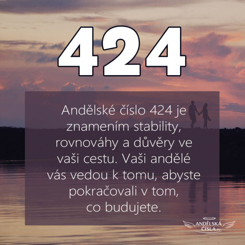 424 andělská čísla